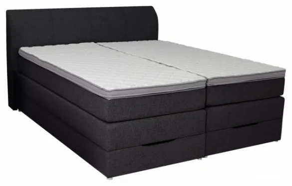 BOXSPRINGBETT 180/200 cm in Anthrazit von CARRYHOME