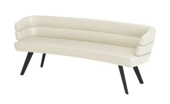 Leder-Sitzbank CURVES Perle von JOOP!