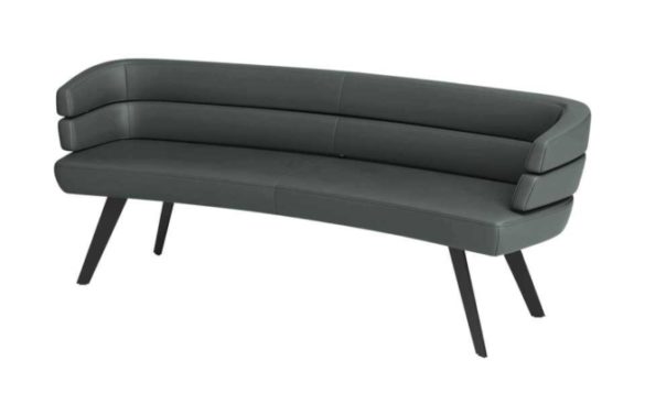 Leder-Sitzbank CURVES Schiefer von JOOP!