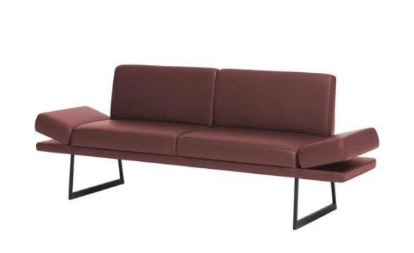 Leder-Sitzbank SYSTEMS Oxblood von JOOP!