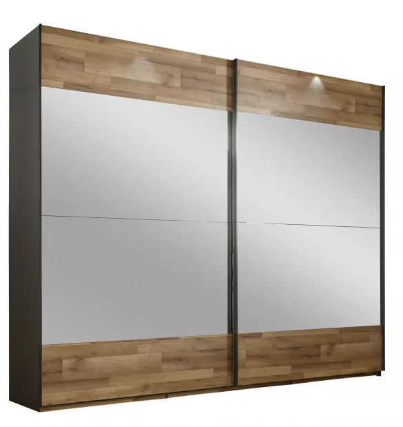 SCHWEBETÜRENSCHRANK 270/210/62 cm 2-türig von CARRYHOME