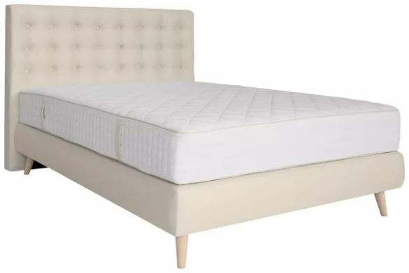 BOXSPRINGBETT 120/200 cm in Beige von WELNOVA