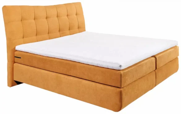 BOXSPRINGBETT 180/200 cm in Gelb von ESPOSA