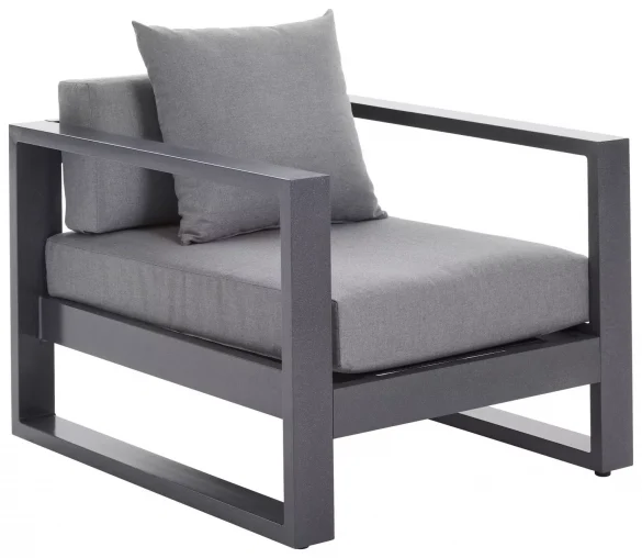 LOUNGESESSEL Anthrazit Aluminium von AMATIO