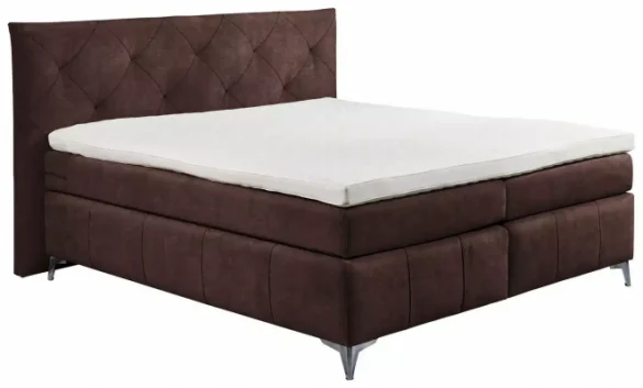 BOXSPRINGBETT 180/200 cm in Lila, Aubergine von ESPOSA