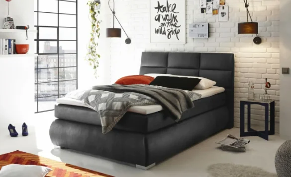 Boxspringbett -mit Bettkasten- KOSALI 140x200 cm