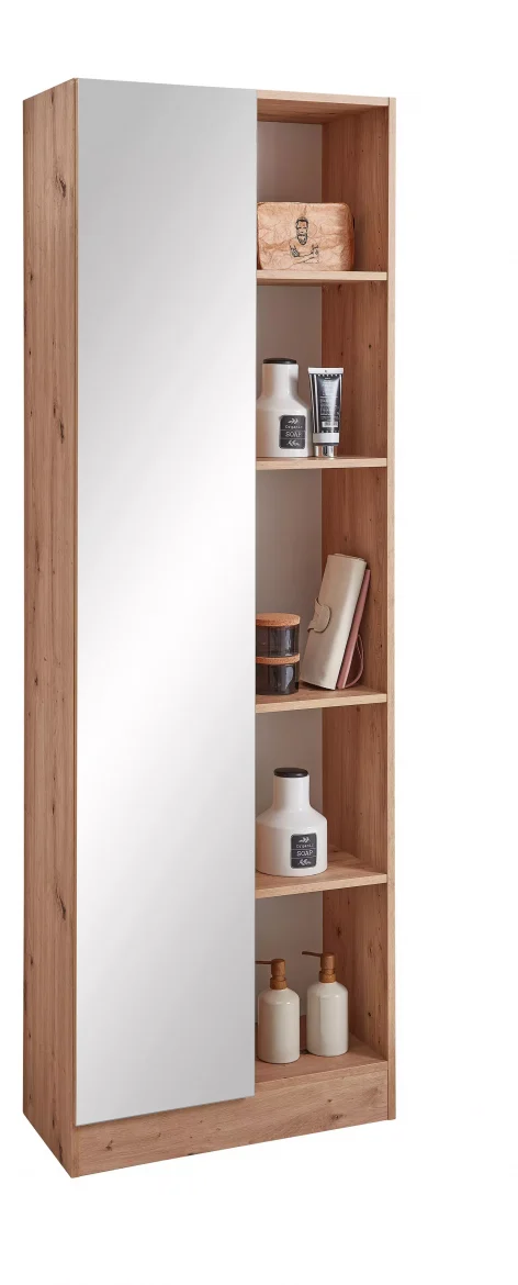 HOCHSCHRANK 60/195,5/33 cm Eichefarben von XORA