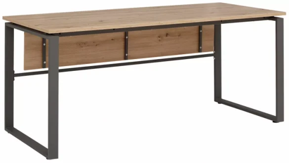 SCHREIBTISCH 180/80/78,5 cm in Eichefarben von CANTUS