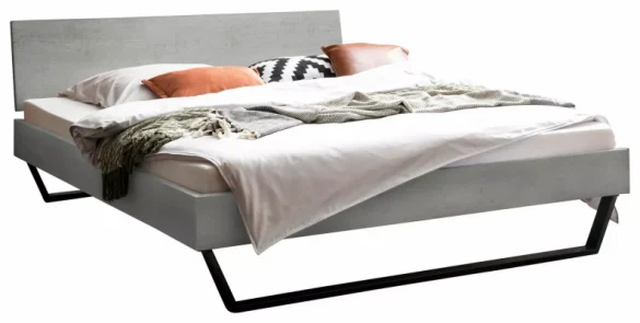 BETT 160/200 cm Grau von HASENA