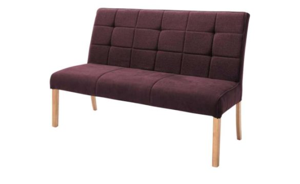 Polsterbank RENALDO Bordeaux von WOODFORD