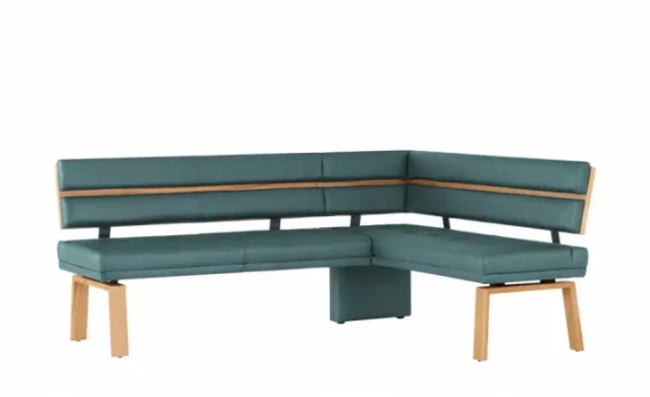 Eckbank -Leder- CANTO III Blau