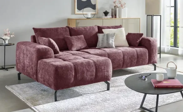 Ecksofa ASTRID Rot von SWITCH
