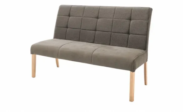 Polsterbank RENALDO Buche Natur Cappuccino von WOODFORD