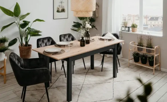 Esstisch -ausziehbar- BEN Asteiche von SMART