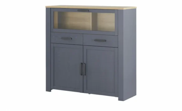 Barschrank TONEO Eiche Navy Blau