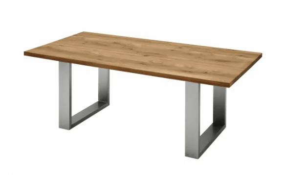 Kufentisch GRETA gerade Tischkante 160 cm von WOODFORD