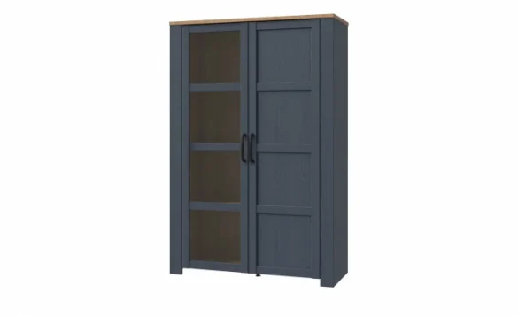 Highboard TONEO Eiche Navy Blau 106 cm