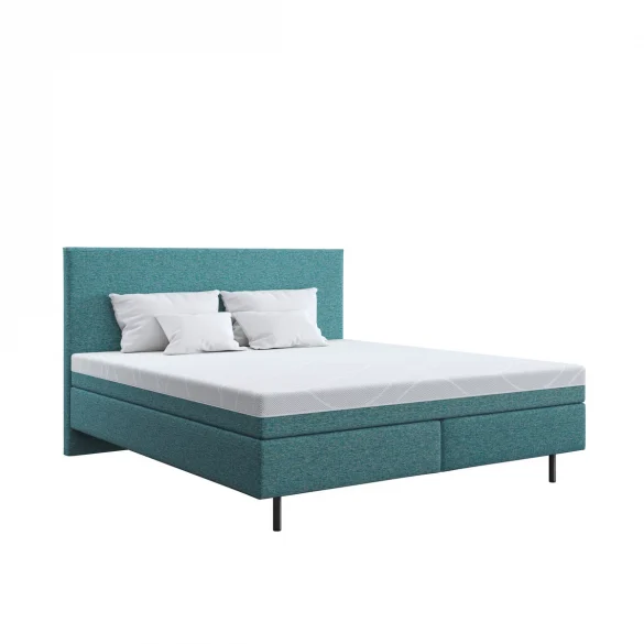 BOXSPRINGBETT 180/200 cm in Hellblau von SCHLARAFFIA