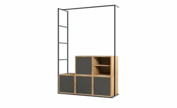 Kompaktgarderobe CUBE Vulkanit