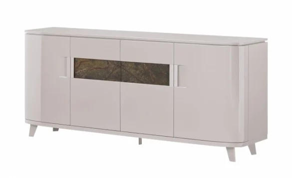 Sideboard PEDRA Dunkelbeige 220 cm von JETTE HOME