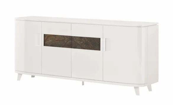 Sideboard PEDRA Wollweiß 220 cm von JETTE HOME