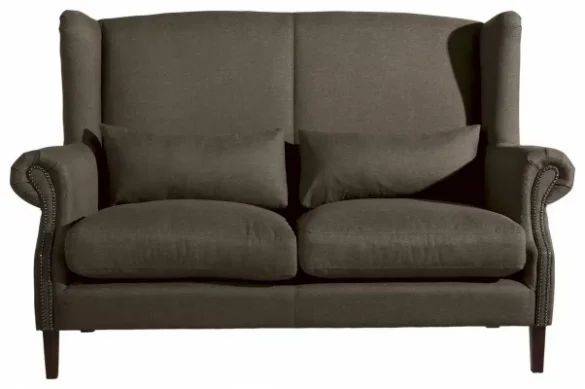 2-SITZER-SOFA Flachgewebe Sahara von MAX WINZER