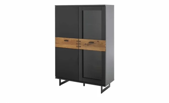 Highboard MALINA Dunkelgrau von WOODFORD