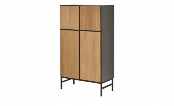 Highboard NOW! TO GO COLOUR Diamantgrau / Natureiche von NOW! BY HÜLSTA