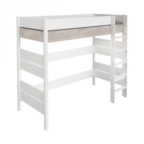 HOCHBETT 90/200 cm Weiß, Silbereichenfarben von PAIDI