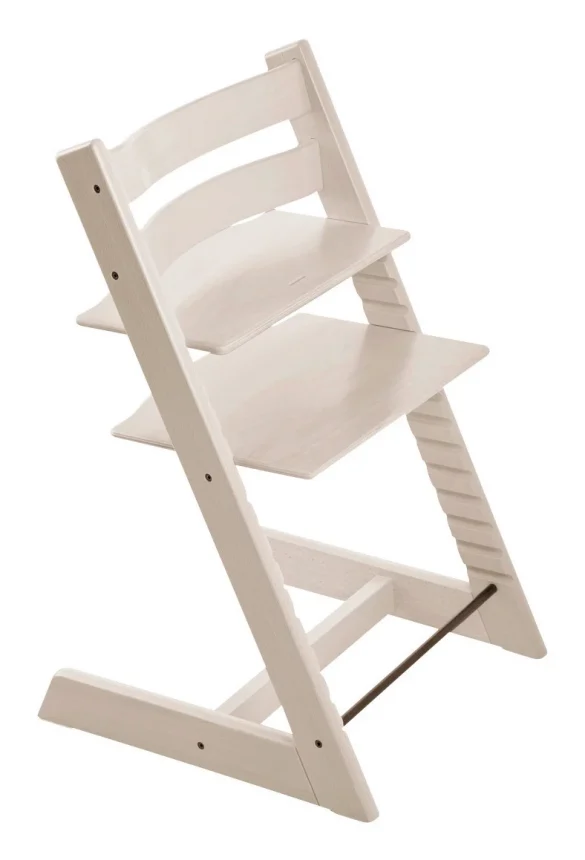 HOCHSTUHL TRIPP TRAPP Weiß, Transparent Whitewash von STOKKE