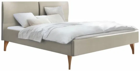 POLSTERBETT 140/200 cm in Eichefarben, Beige von HASENA