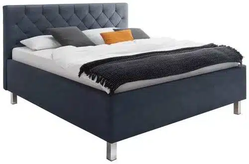 POLSTERBETT 180/200 cm in Blau von VISIONIGHT