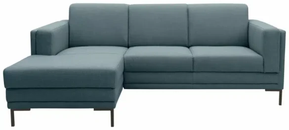 ECKSOFA Petrol Webstoff von LOOKS BY W.JOOP