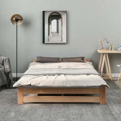 HAUSS SPLOE Bett Doppelbett Holzbett Bettrahmen Kinderbett Jugendbett 140x200 cm
