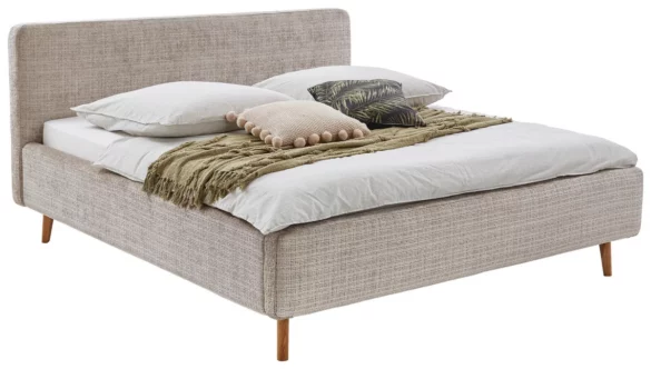 POLSTERBETT 160/200 cm in Beige von VISIONIGHT