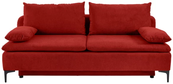 SCHLAFSOFA Flachgewebe Bordeaux von CARRYHOME