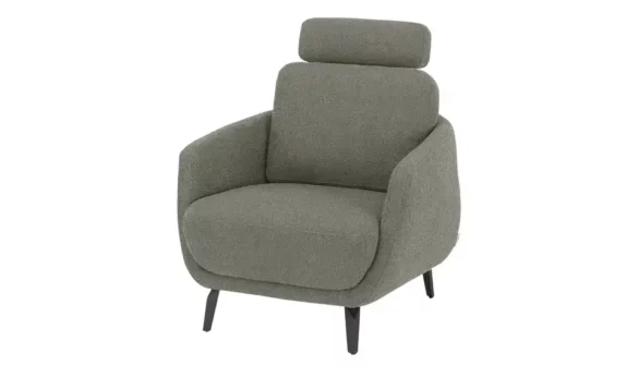 Sessel -aus Boucle- JETTE ABOUT Grün von JETTE HOME