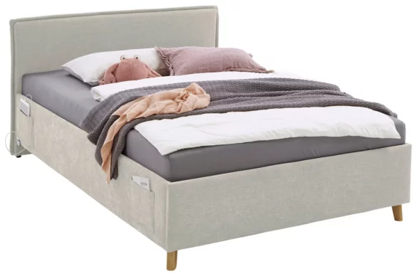 POLSTERBETT 120/200 cm in Beige von STYLIFE