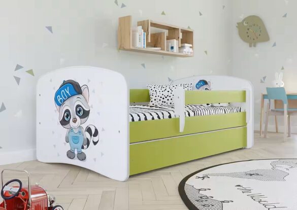 BJIRD Kinderbett BABYDREAM 180x80 cm Grün