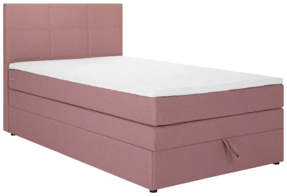 BOXSPRINGBETT 90/200 cm in Altrosa von WELNOVA