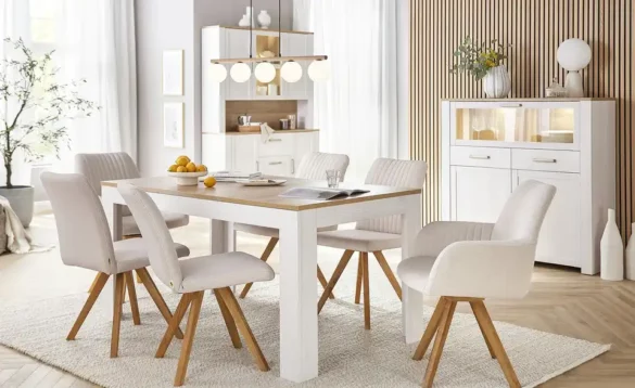 Polsterstuhl BASTIAN Creme von SMART