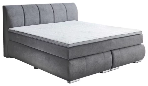 BOXSPRINGBETT 180/200 cm in Grau von CARRYHOME