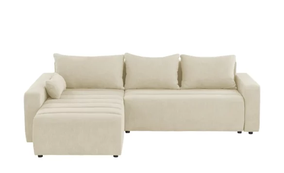 Ecksofa FANIA Mikrofaser Beige von SMART