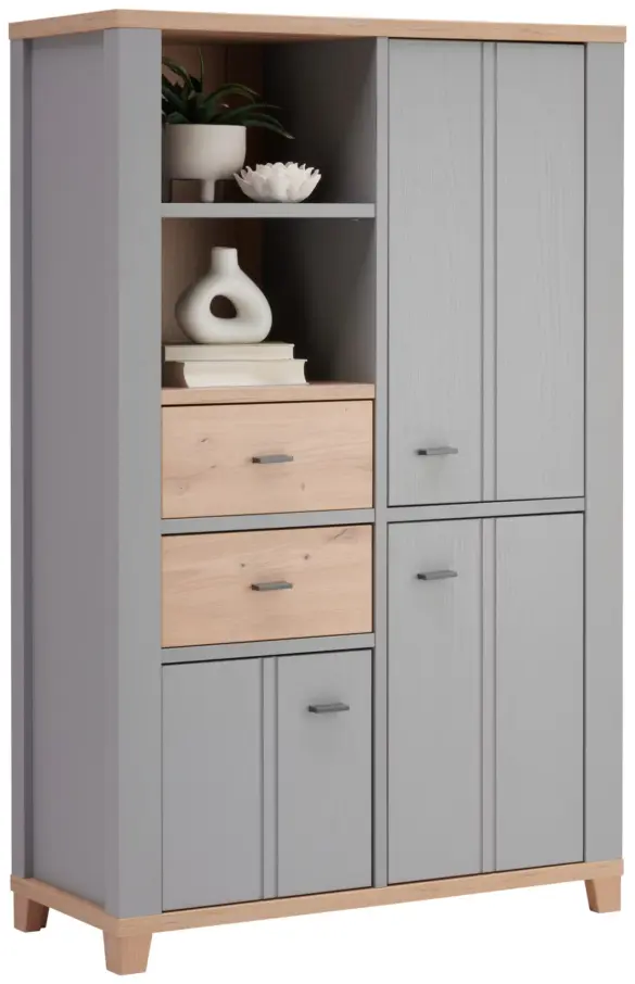 HIGHBOARD Grau, Eiche Artisan Einlegeböden von HOM'IN