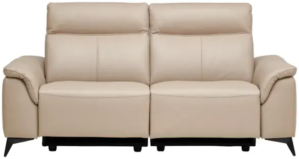 3-SITZER-SOFA Echtleder Beige von EMILIO BELLUTI