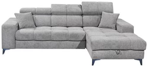 ECKSOFA Taupe Chenille von CARRYHOME