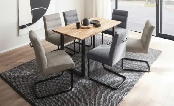 Esstisch ZAINA Schweizer Tischkante 180 cm von WOODFORD