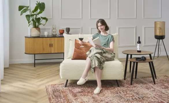 Schlafsessel AVILENA Beige