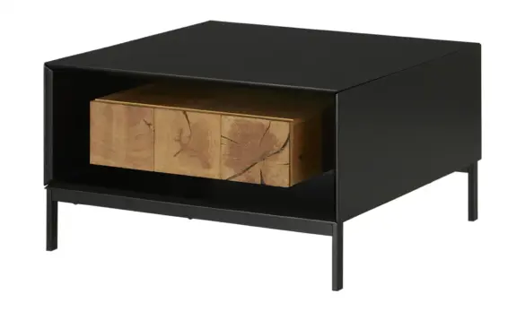 Couchtisch SCHIAVA Schwarz, matt